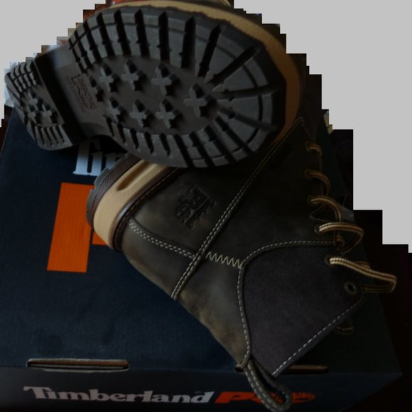 Women's Hightower 6" Alloy Toe Waterproof Work Boot by Timberland Size 8.5 - Picture 2 of 3